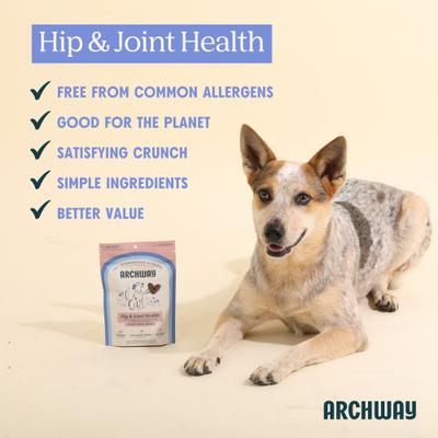 Show full view: Archway Hip & Joint Health Functional Soft & Chewy Treat Supplement for Dogs, 5-oz bag slide 9 of 10