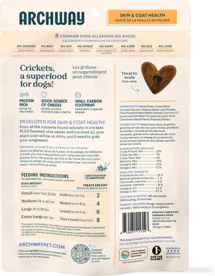 Show full view: Archway Skin & Coat Health Functional Soft & Chewy Treat Supplement for Dogs, 5-oz bag slide 3 of 10