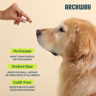 Show full view: Archway Better Biscuit Peanut Butter Crunchy Dog Treats, 5-oz bag slide 6 of 10