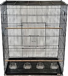 YML Large Bird Breeding Cage, Black
