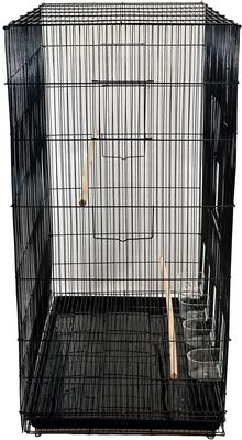 Show full view: YML Large Bird Breeding Cage, Black slide 3 of 3