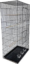 YML Extra Large Bird Breeding Cage, Black slide 2 of 3