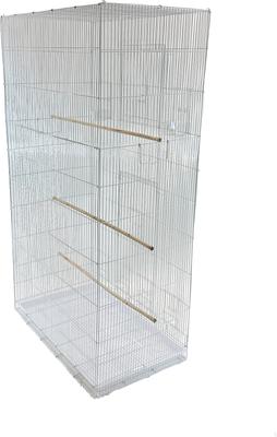 Show full view: YML Extra Large Bird Breeding Cage, White slide 2 of 3