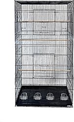 YML Extra Large Bird Breeding Cage, Black