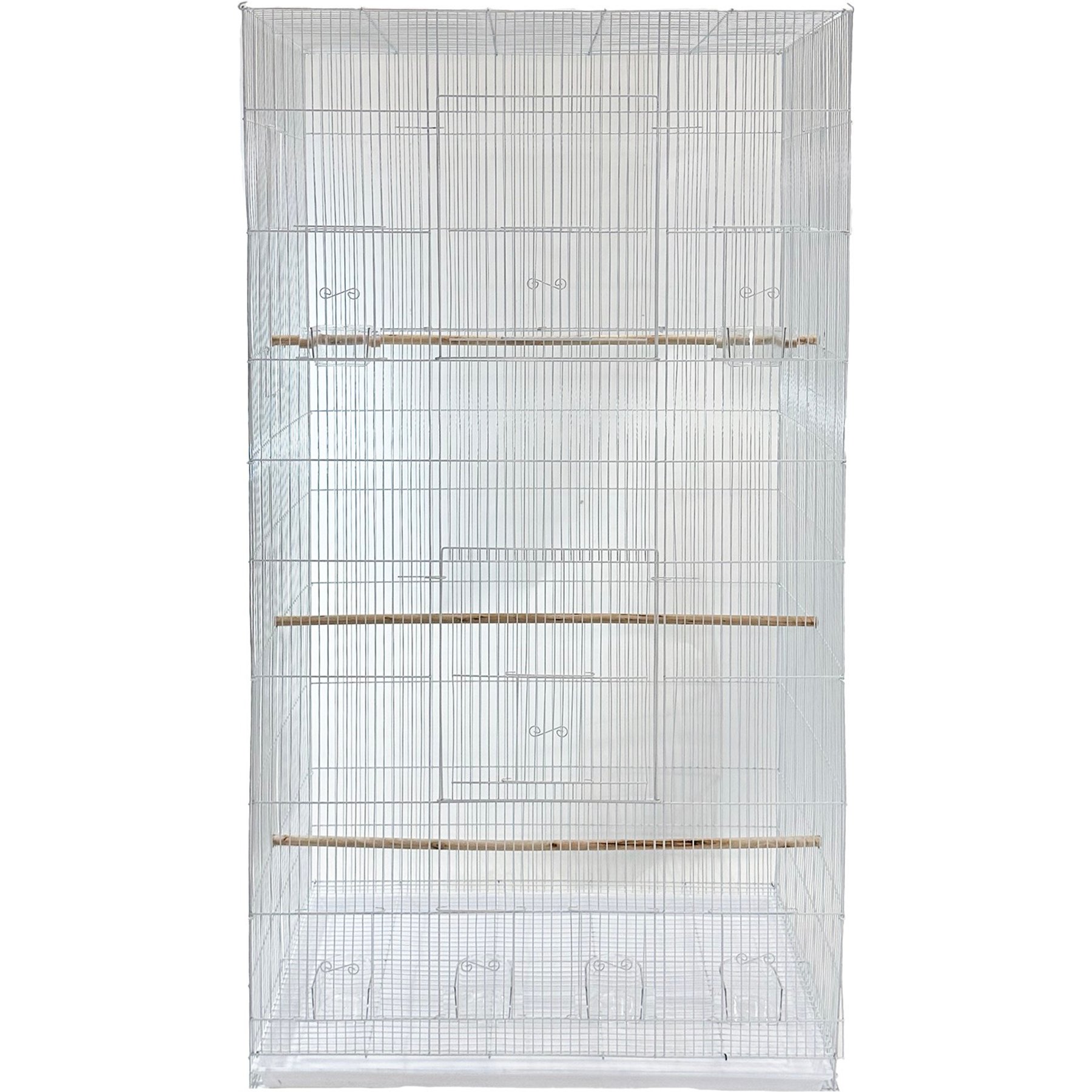 YML Extra Large Bird Breeding Cage, White