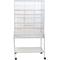 Show in main carousel: YML Flat Top Aviary Bird Cage, White slide 1 of 1