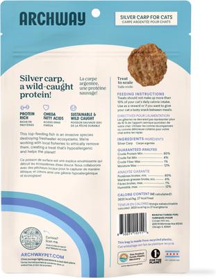 Show full view: Archway Single Ingredient Sustainable Fish Dehydrated Cat Treats, 2.5-oz bag slide 3 of 10