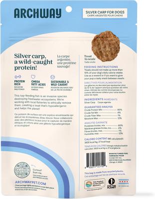 Show full view: Archway Single Ingredient Sustainable Fish Dehydrated Dog Treats, 2.5-oz bag slide 3 of 10