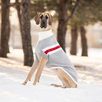 Show full view: GF Pet Trekking Dog Sweater, Grey Mix, Medium slide 4 of 8
