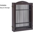 Show in main carousel: Unipaws 6 Panel Dog Gate, Espresso slide 6 of 9