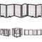 Show in main carousel: Unipaws 6 Panel Dog Gate, Espresso slide 4 of 10