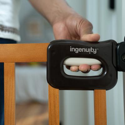 Show full view: Summer by Ingenuity Stairway 48W Series Dog & Cat Gate, Brown slide 4 of 9