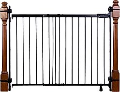 Summer by Ingenuity Stairway+ 46W SeriesDog & Cat Gate, Black