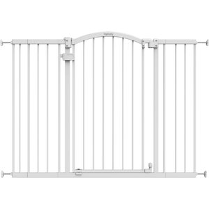 Summer by Ingenuity Extra Tall & Wide SafetyDog & Cat Gate, White