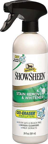 Show full view: Absorbine ShowSheen Stain Remover & Whitener Horse Spray, 20-fl oz bottle slide 1 of 5