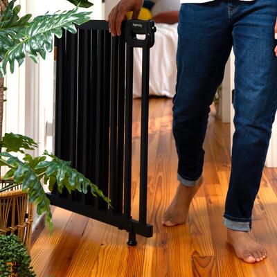 Show full view: Summer by Ingenuity Stairway 48W Series Dog & Cat Gate, Black Wood slide 4 of 9