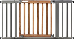 Summer by Ingenuity Thruway 60XW Series Extra Wide Safety Dog & Cat Gate, Honey Oak