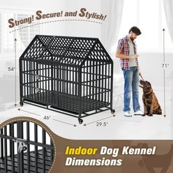 Coziwow Furniture Style Heavy Duty Dog Crate, Gray, Medium slide 2 of 6