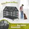 Show in main carousel: Coziwow Furniture Style Heavy Duty Dog Crate, Brown, Medium slide 2 of 6