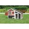 Show in main carousel: TRIXIE natura 72-in Enclosed Outdoor Chicken Coop, 2 Chicken Capacity, Auburn/White slide 2 of 7