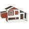 Show in main carousel: TRIXIE natura 72-in Enclosed Outdoor Chicken Coop, 2 Chicken Capacity, Auburn/White slide 1 of 7