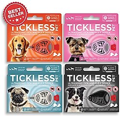 Tickless Pet Ultrasonic Tick & Flea Repellent, Orange slide 2 of 6
