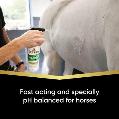 Show full view: Absorbine ShowSheen Stain Remover & Whitener Horse Spray, 20-fl oz bottle slide 3 of 5