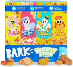 BARK Variety Pack Dog Treats, 16-oz