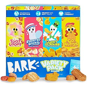 BARK Variety Pack Dog Treats, 16-oz
