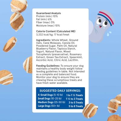 Show full view: BARK Frosted Socks Yogurt Berry Flavored Crunchy Dog Treats, 24-oz box slide 4 of 11