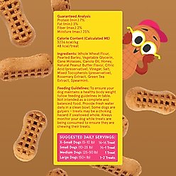 BARK Go Nutty Honey Peanut Flavored Soft Baked Dog Treats, 10-oz box slide 2 of 8