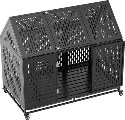 Show full view: Coziwow Furniture Style Heavy Duty Dog Crate, Brown, Large slide 8 of 8