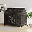 Show in main carousel: Coziwow Furniture Style Heavy Duty Dog Crate, Brown, Large slide 4 of 8