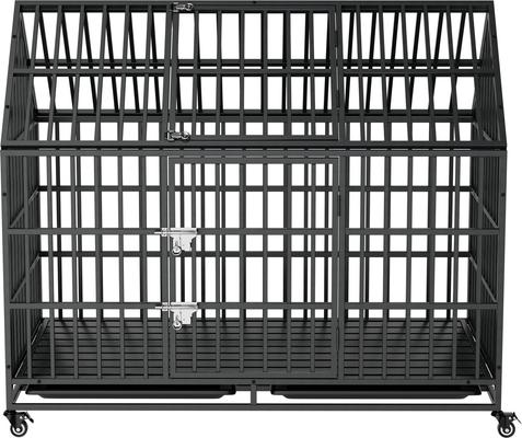 Show full view: Coziwow Furniture Style Heavy Duty Dog Crate, Brown, Medium slide 3 of 6