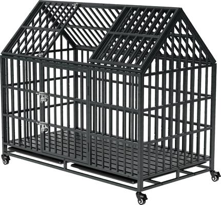 Show full view: Coziwow Furniture Style Heavy Duty Dog Crate, Brown, Medium slide 6 of 6