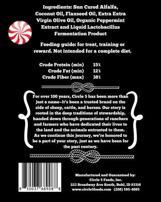 Show full view: Circle 5 Feeds EquiMint Nugget Prebiotic Horse Treats, 4-lb bag slide 3 of 6