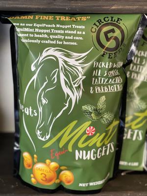 Show full view: Circle 5 Feeds EquiMint Nugget Prebiotic Horse Treats, 4-lb bag slide 4 of 6