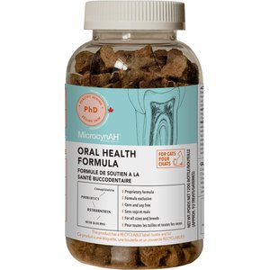 MicraVet Oral Health Soft Chew Dental Supplements for Cats, 90 count
