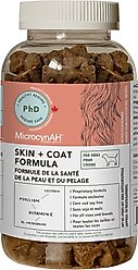 MicraVet Skin + Coat Health Soft Chew Supplements for Dogs, 90 count