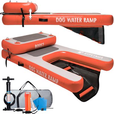 Show full view: RYPetmia Double-Layer Inflatable Dog Climbing Ladder, Orange slide 8 of 9