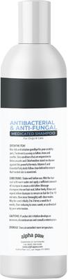 Show full view: Alpha Paw Antibacterial & Antifungal Medicated Spray, 8-oz bottle + Antibacterial & Antifungal Medicated Dog & Cat Shampoo, 16-oz bottle slide 3 of 9