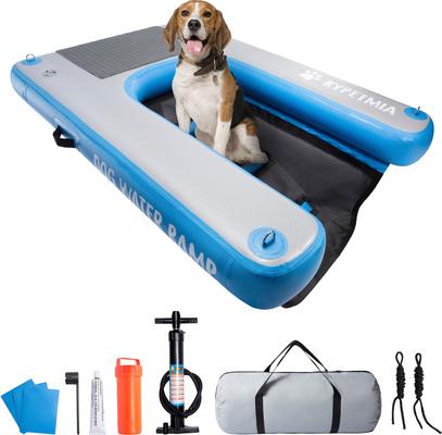 Show full view: RYPetmia Single-Layer Inflatable Dog Climbing Ladder, Blue slide 3 of 9