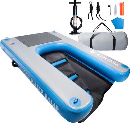 Show full view: RYPetmia Single-Layer Inflatable Dog Climbing Ladder, Blue slide 2 of 9