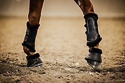 Stubben Airflow Brushing Fleece Lined Horse Boots, Black, Large slide 2 of 8
