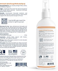 Veterinary Formula Clinical Care Antiseptic & Antifungal Medicated Spray, 8-fl oz spray slide 2 of 8