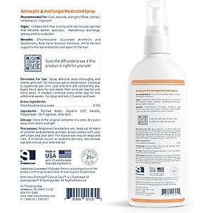 Veterinary Formula Clinical Care Antiseptic & Antifungal Medicated Spray, 8-fl oz spray