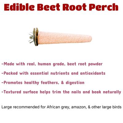 Show full view: Polly's Pet Products Beet Root Bird Perch, Large slide 6 of 10