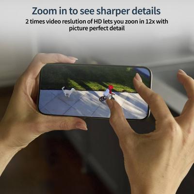 Show full view: Arlo Pro 5S Spotlight Security Dog & Cat Camera, White, 1 pack slide 9 of 11