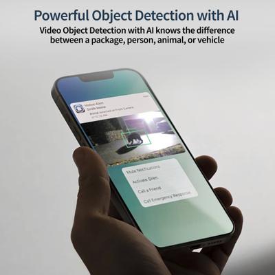 Show full view: Arlo Pro 5S Spotlight Security Dog & Cat Camera, White, 1 pack slide 8 of 11