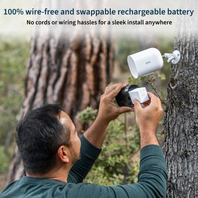 Show full view: Arlo Go 2 Outdoor Wi-Fi/LTE Pet Camera, White, 1 pack slide 6 of 11